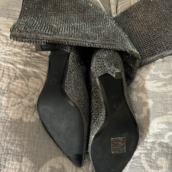 COPY - MICHAEL KORS RINESTONE KNEE HIGH BOOTS - Picture 5 of 5